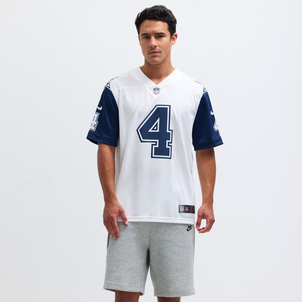 Dallas Cowboys Dak Prescott Nike Navy Vapor Limited Player Jersey product image 10, provided for visual reference and
