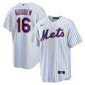 New York Mets Dwight Gooden Nike White Home Replica Player Jersey product image 1, provided for visual reference and product