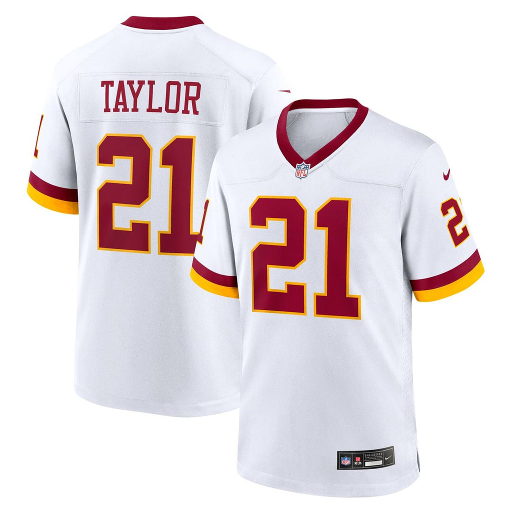 Washington Commanders Sean Taylor Nike White Game Super Bowl Era Jersey product image 8, provided for visual reference and