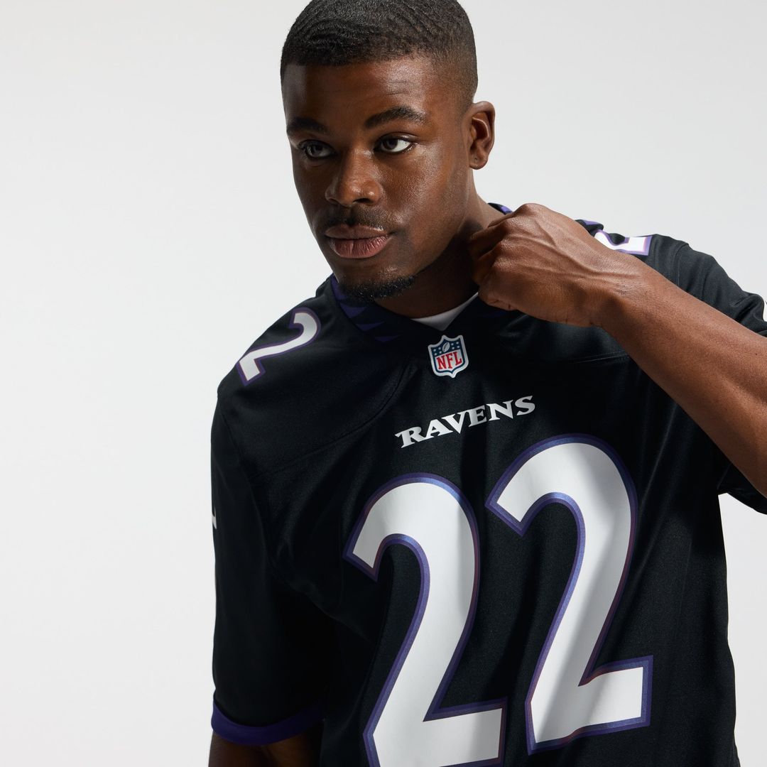Baltimore Ravens Derrick Henry Nike Purple Alternate Game Jersey product image 16, provided for visual reference and product