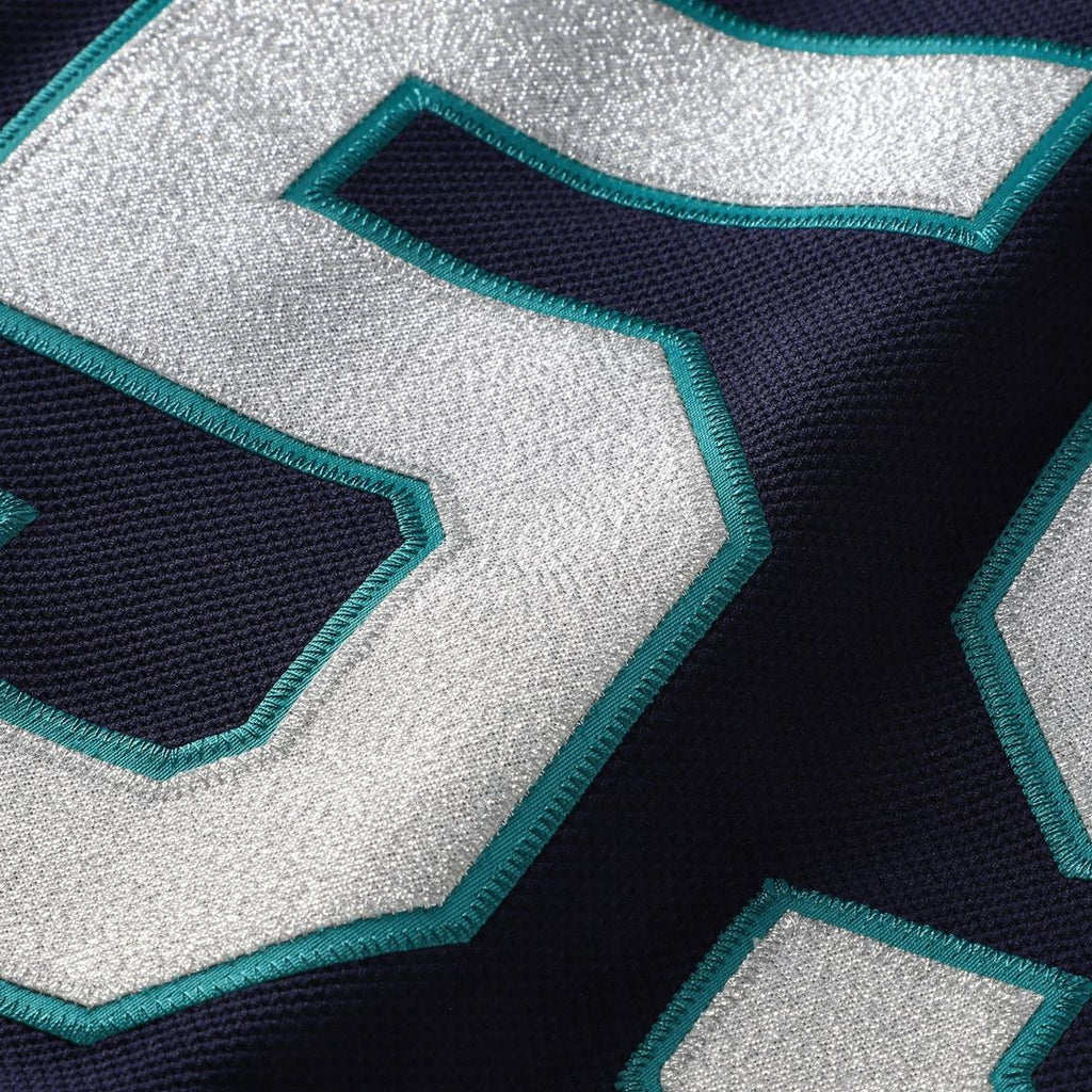 Seattle Mariners Felix Hernandez Mitchell & Ness Navy Cooperstown Collection Batting Practice Jersey product image 4,