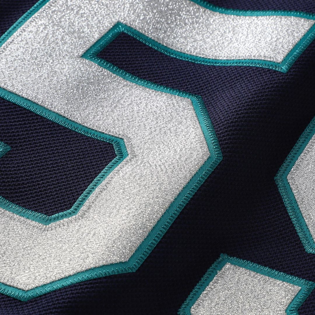 Seattle Mariners Felix Hernandez Mitchell & Ness Navy Cooperstown Collection Batting Practice Jersey product image 4,