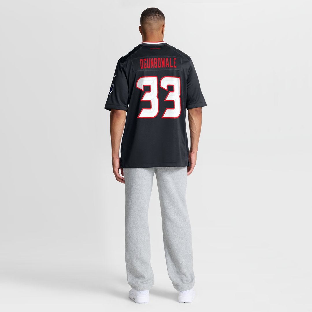Houston Texans Dare Ogunbowale Nike Navy Team Game Jersey product image 8, provided for visual reference and product detail