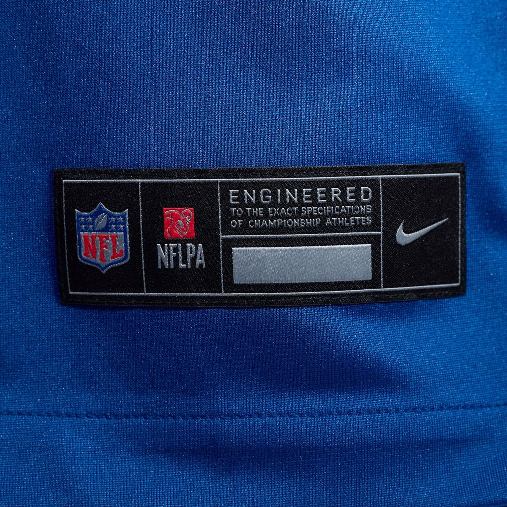 Indianapolis Colts Ahmad Sauce Gardner Nike Royal Alternate Game Jersey product image 6, provided for visual reference and