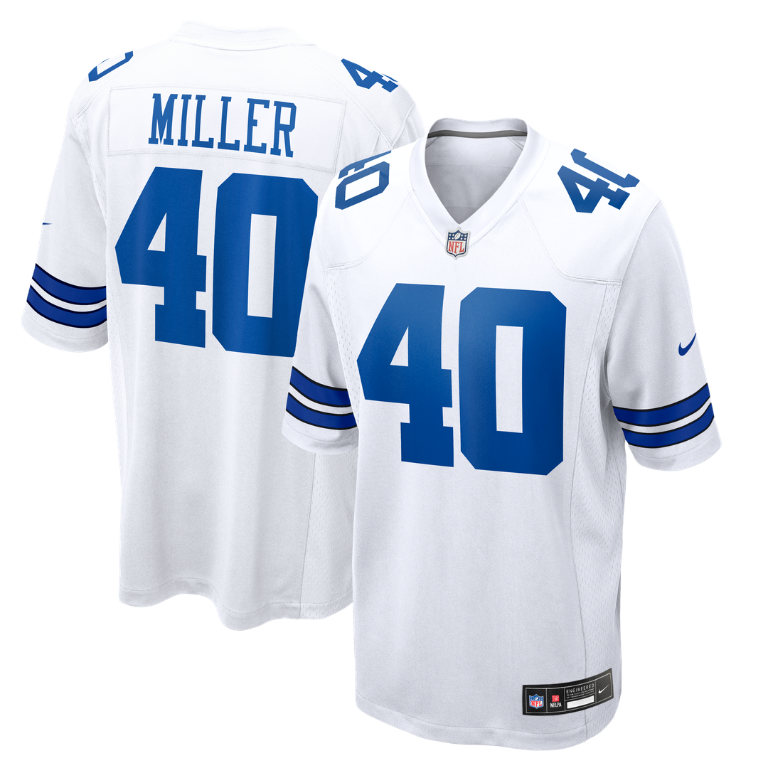 Dallas Cowboys Von Miller Nike Navy Game Jersey product image 17, provided for visual reference and product detail review