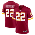 Washington Commanders Jacory Croskey-Merritt Nike Burgundy Game Jersey product image 1, provided for visual reference and