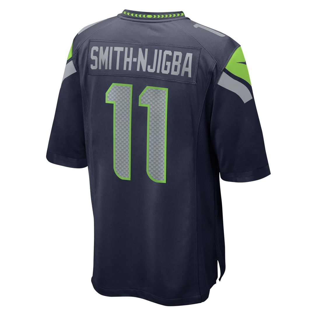 Seattle Seahawks Jaxon Smith-Njigba Nike College Navy Game Jersey product image 9, provided for visual reference and product