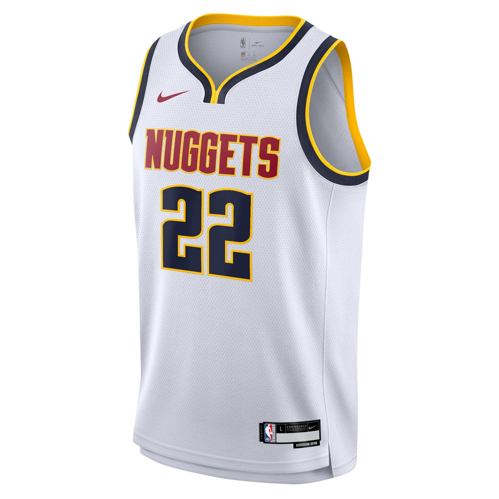 Denver Nuggets Nike Association Swingman Jersey - White product image 3