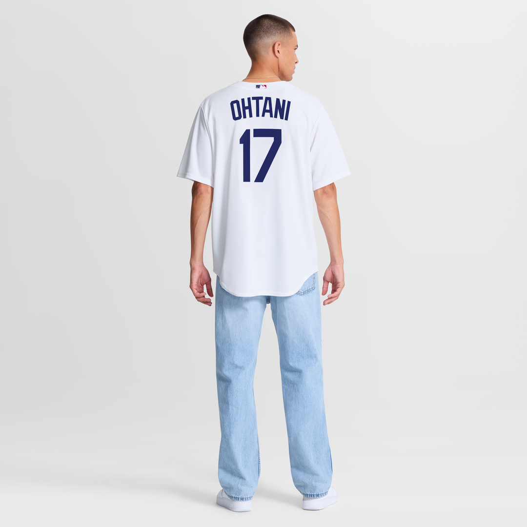 Los Angeles Dodgers Shohei Ohtani Nike White Home Replica Jersey product image 5, provided for visual reference and product