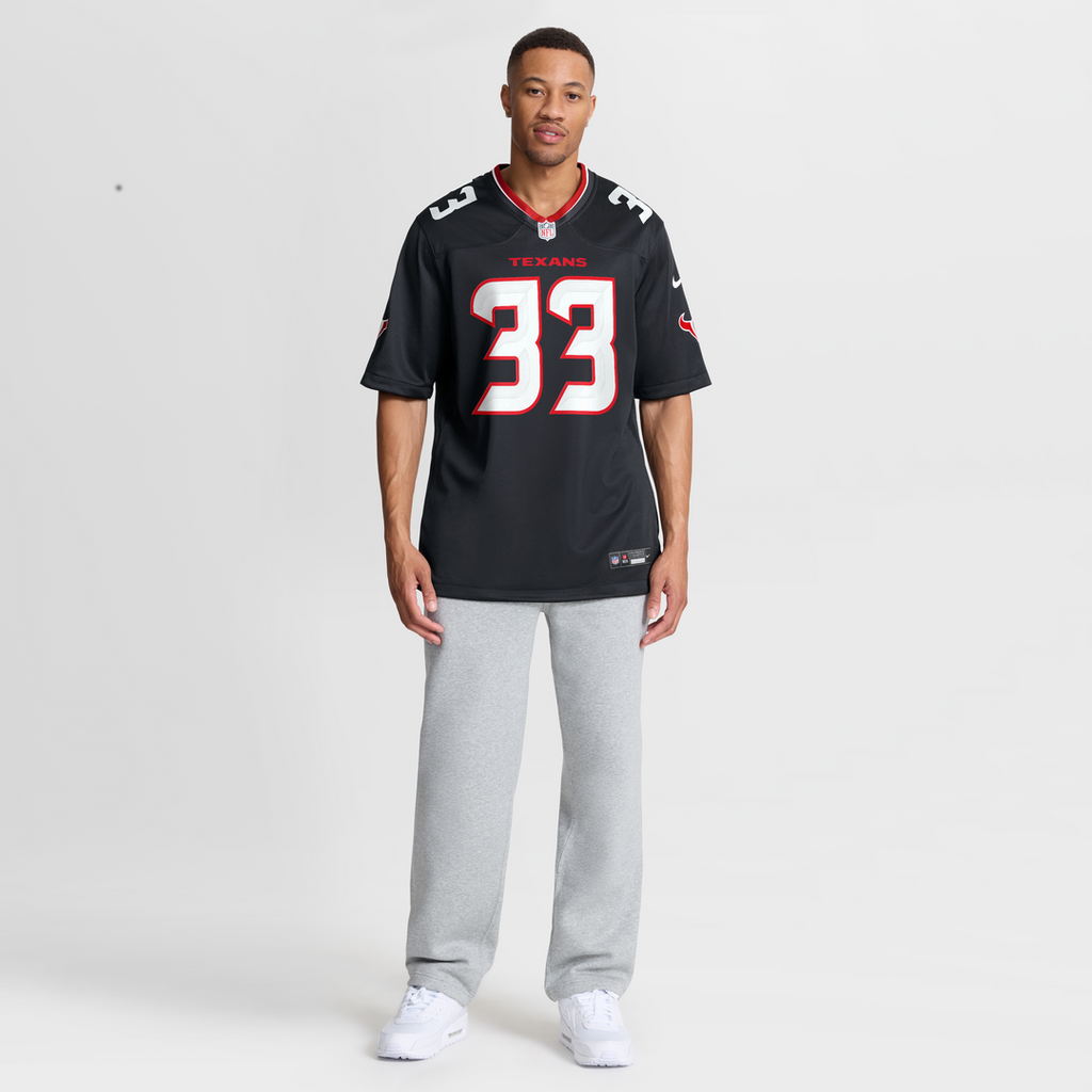 Houston Texans Dare Ogunbowale Nike Navy Team Game Jersey product image 7, provided for visual reference and product detail