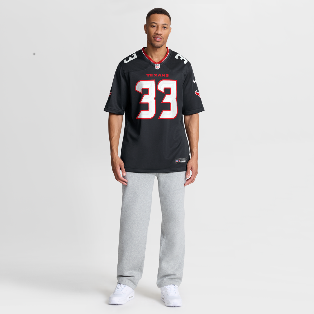 Houston Texans Dare Ogunbowale Nike Navy Team Game Jersey product image 7, provided for visual reference and product detail