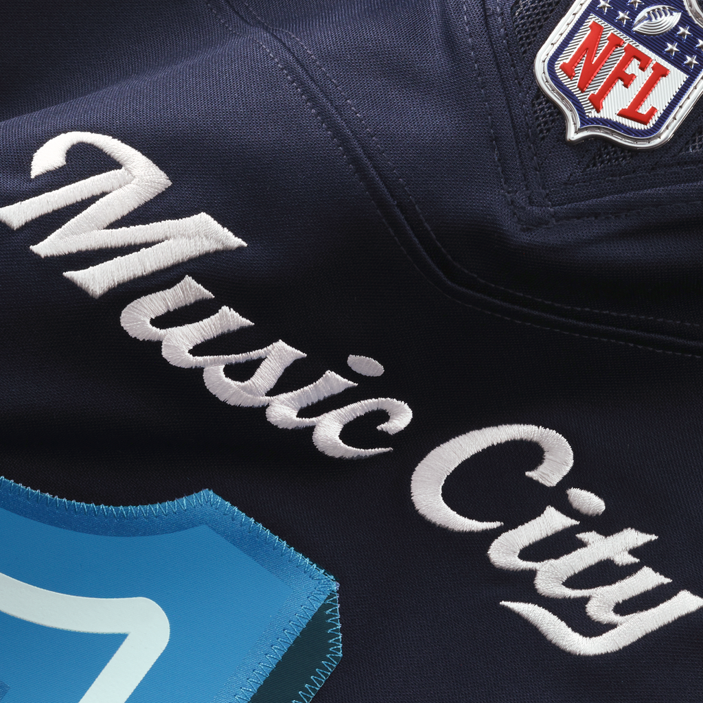 Tennessee Titans Cameron Ward Nike Navy 2026 Rivalries Collection Stitched Limited Jersey product image 8, provided for