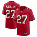 Tampa Bay Buccaneers Zyon McCollum Nike Red Game Player Jersey product image 1, provided for visual reference and product