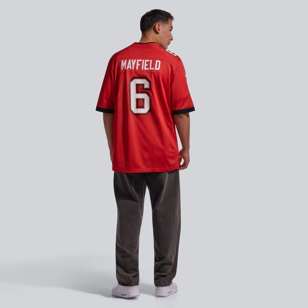 Tampa Bay Buccaneers Baker Mayfield Nike Red Team Game Jersey product image 5, provided for visual reference and product