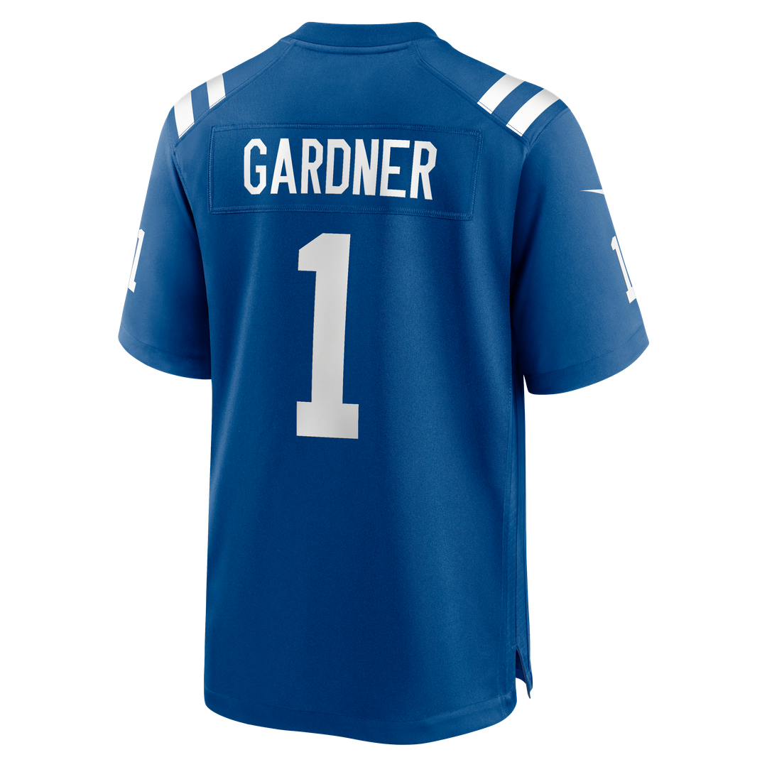 Indianapolis Colts Ahmad Sauce Gardner Nike Royal Team Game Jersey product image 3, provided for visual reference and