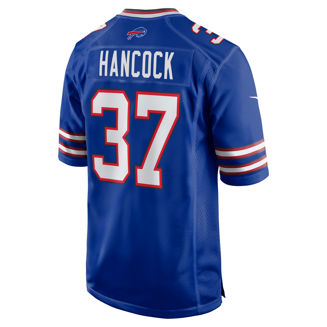 Buffalo Bills Jordan Hancock Nike Royal Team Game Jersey product image 3, provided for visual reference and product detail