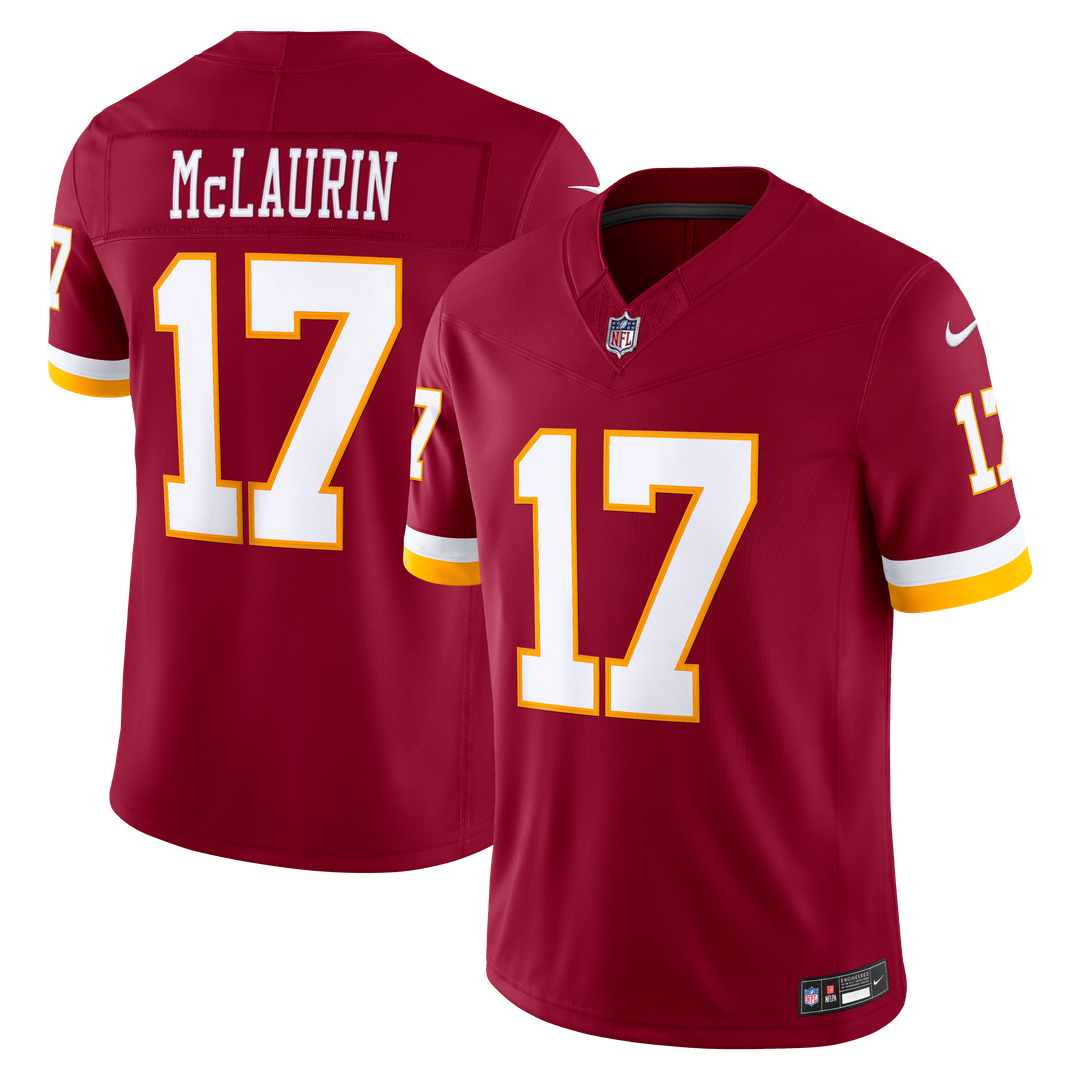 Washington Commanders Terry McLaurin Nike Burgundy Team Vapor F.U.S.E. Stitched Limited Jersey product image 14, provided