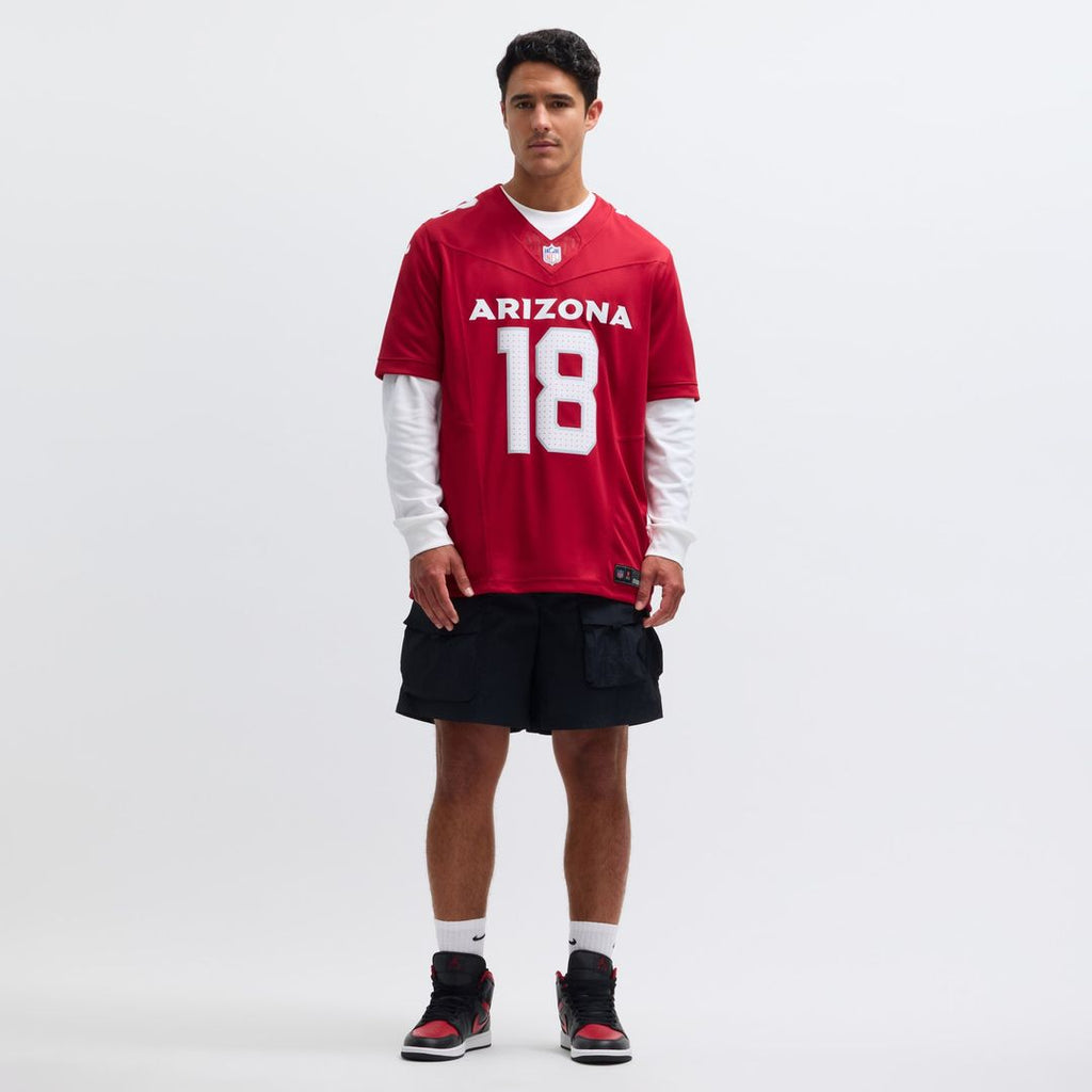 Arizona Cardinals Marvin Harrison Jr. Nike Cardinal Vapor F.U.S.E. Limited Jersey product image 6, provided for visual
