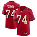 Tampa Bay Buccaneers Marshall Foerner Nike Red Team Game Jersey product image 1, provided for visual reference and product