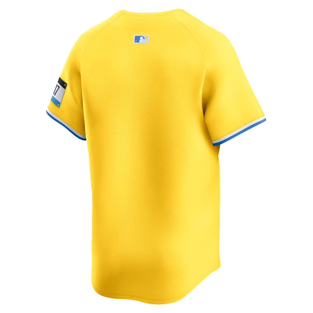 Boston Red Sox Nike Gold City Connect Limited Jersey product image 6, provided for visual reference and product detail review