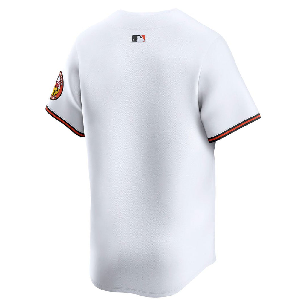 Baltimore Orioles Nike White Home Limited Jersey product image 6, provided for visual reference and product detail review