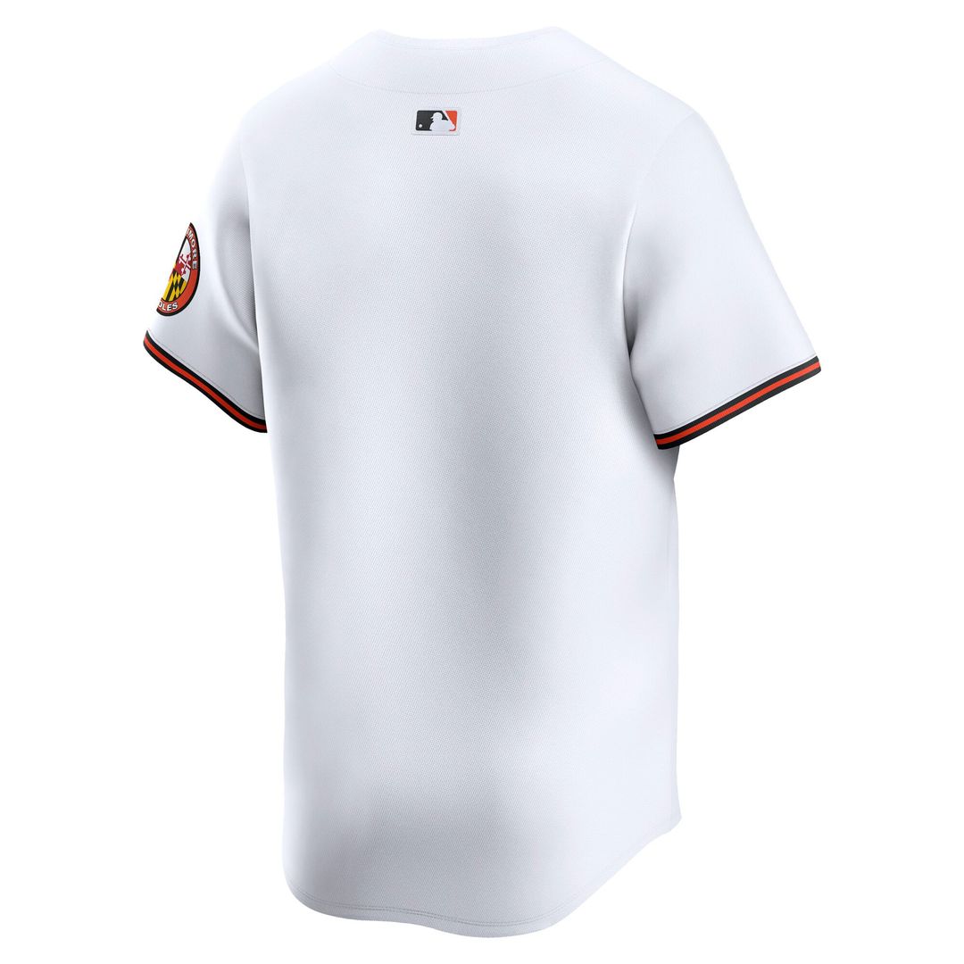 Baltimore Orioles Nike White Home Limited Jersey product image 6, provided for visual reference and product detail review