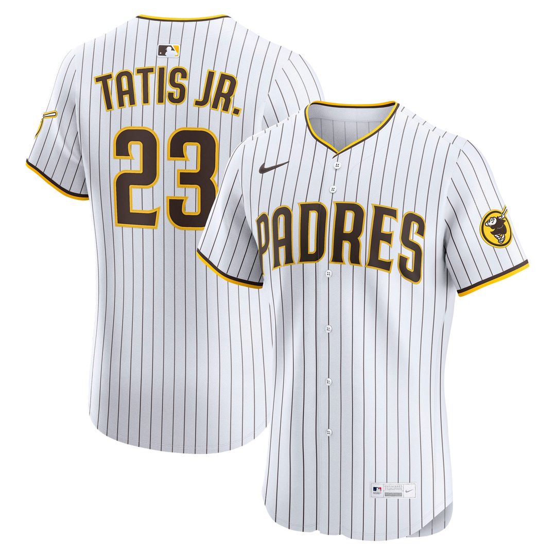 San Diego Padres Fernando Tatis Jr. Nike White Home Elite Jersey product image 4, provided for visual reference and product