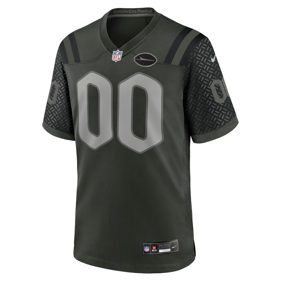 New York Jets Nike Green Rivalries Collection Custom Game Jersey product image 2, provided for visual reference and product