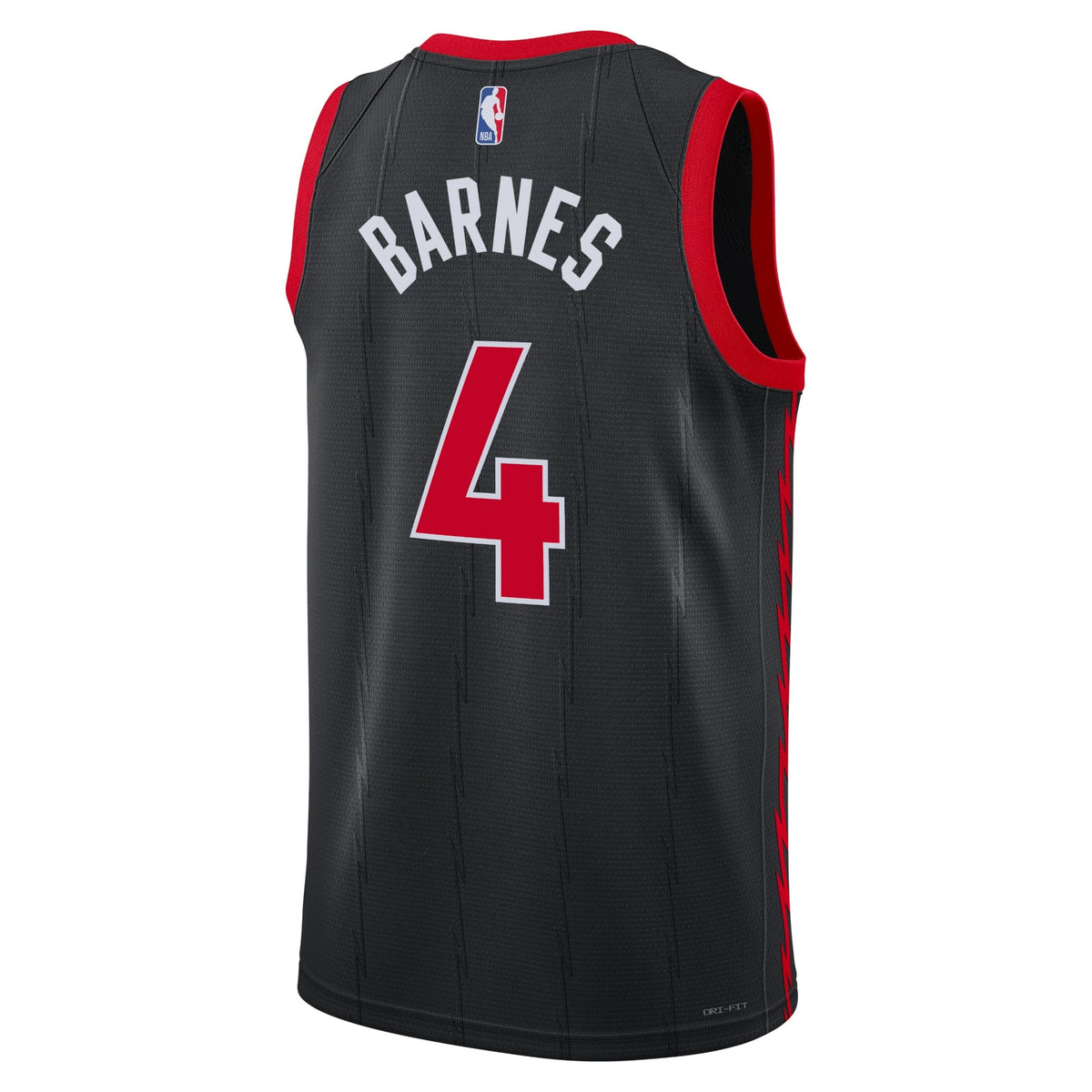 Toronto Raptors Jordan Statement Edition Swingman Jersey - Black - Scottie Barnes - Unisex product image 3, provided for