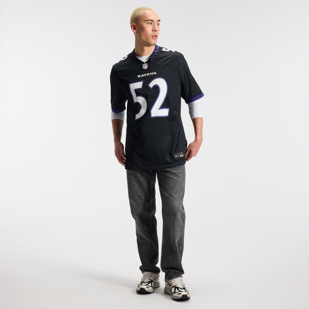 Baltimore Ravens Ray Lewis Nike Black Alternate Retired Player Game Jersey product image 4, provided for visual reference