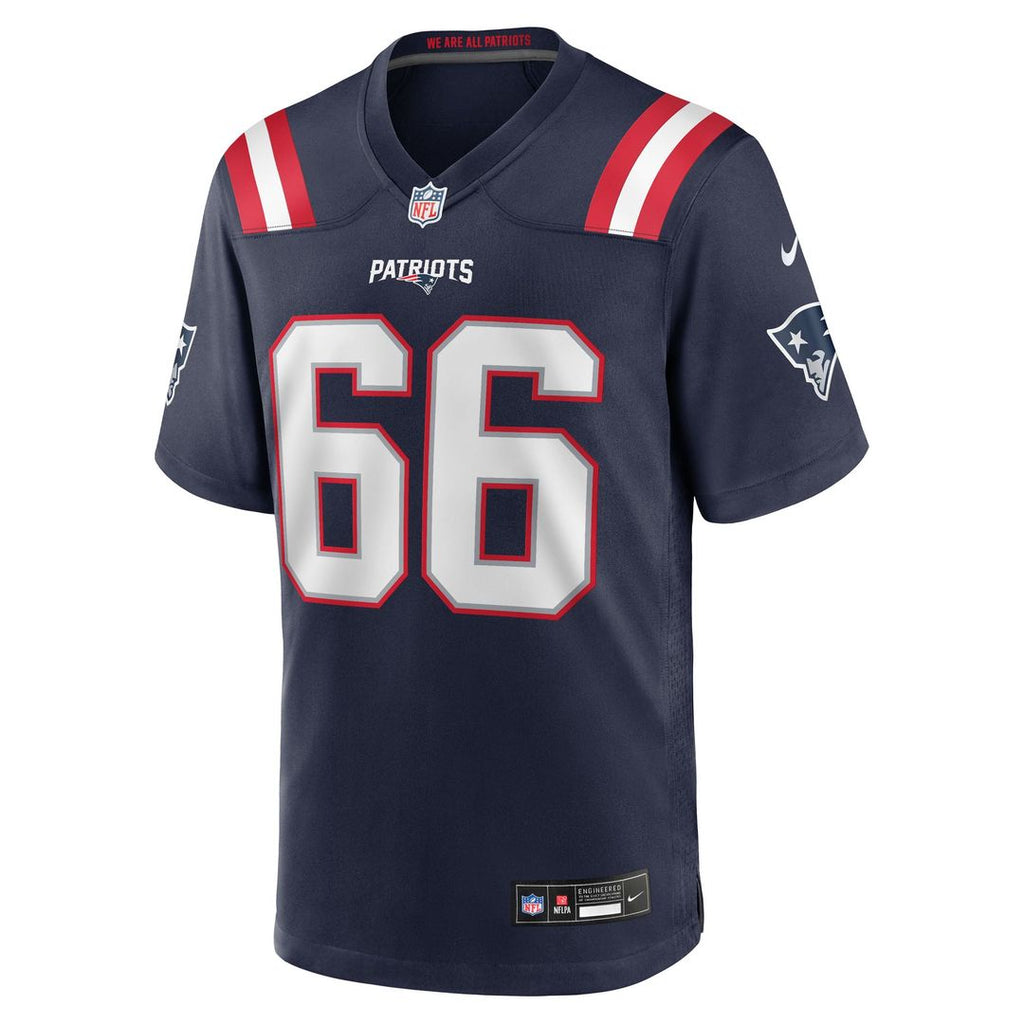 New England Patriots Will Campbell Nike Navy Team Game Jersey product image 2, provided for visual reference and product
