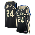Milwaukee Bucks Jordan Brand Statement Edition Swingman Jersey - Hunter Green - Jaime Jaquez Jr. - Unisex product image 1,