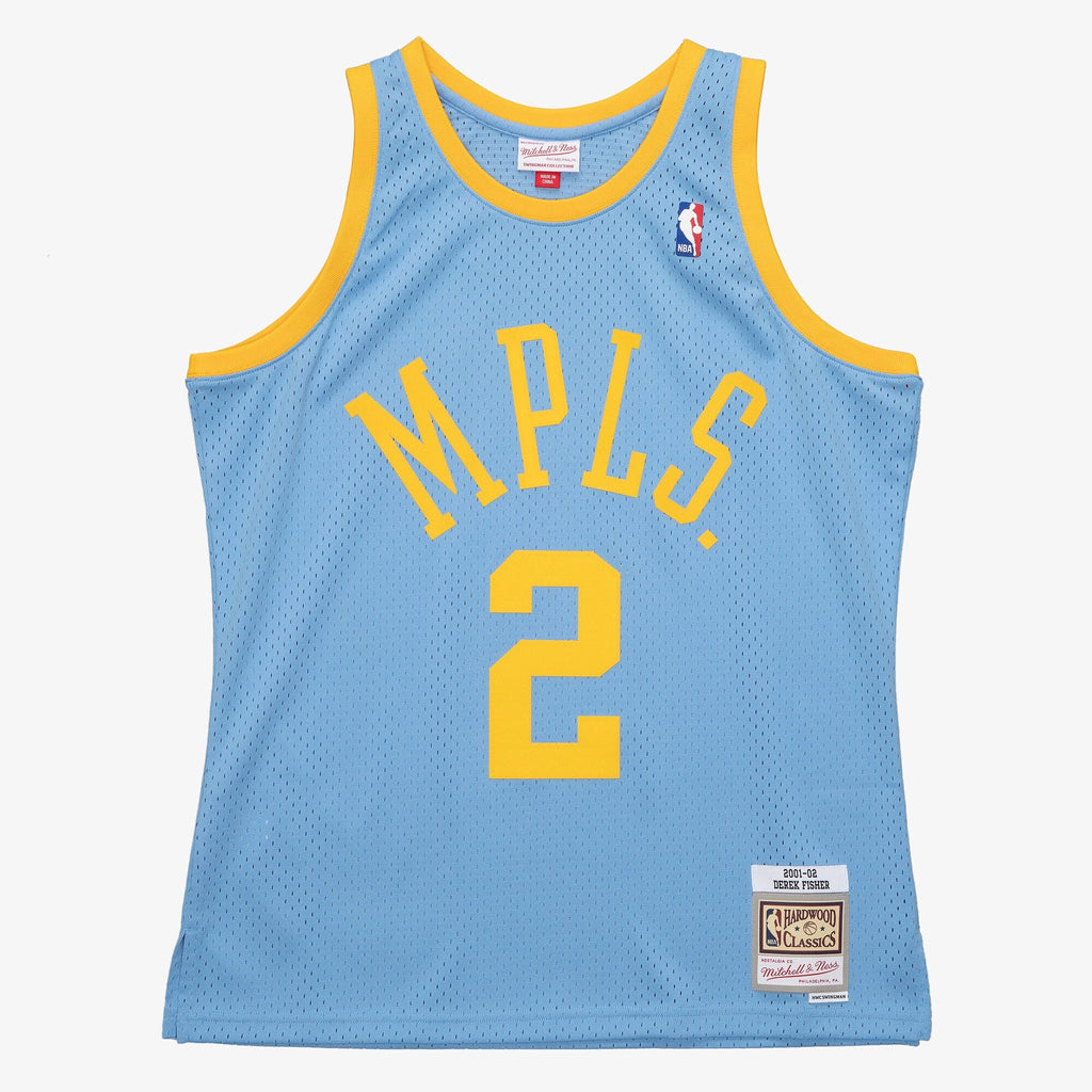 Los Angeles Lakers Mitchell & Ness Derek Fisher 2001 product image 3