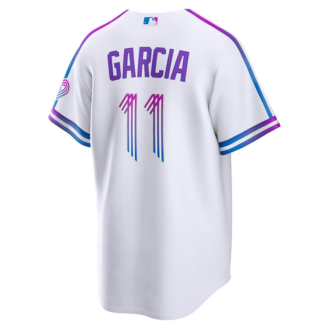 Kansas City Royals Maikel Garcia Nike White 2026 City Connect Stadium Jersey product image 3, provided for visual reference