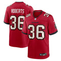 Tampa Bay Buccaneers JJ Roberts Nike Red Team Game Jersey product image 1, provided for visual reference and product detail