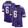 Minnesota Vikings Dwight McGlothern Nike Purple Team Game Jersey product image 1, provided for visual reference and product
