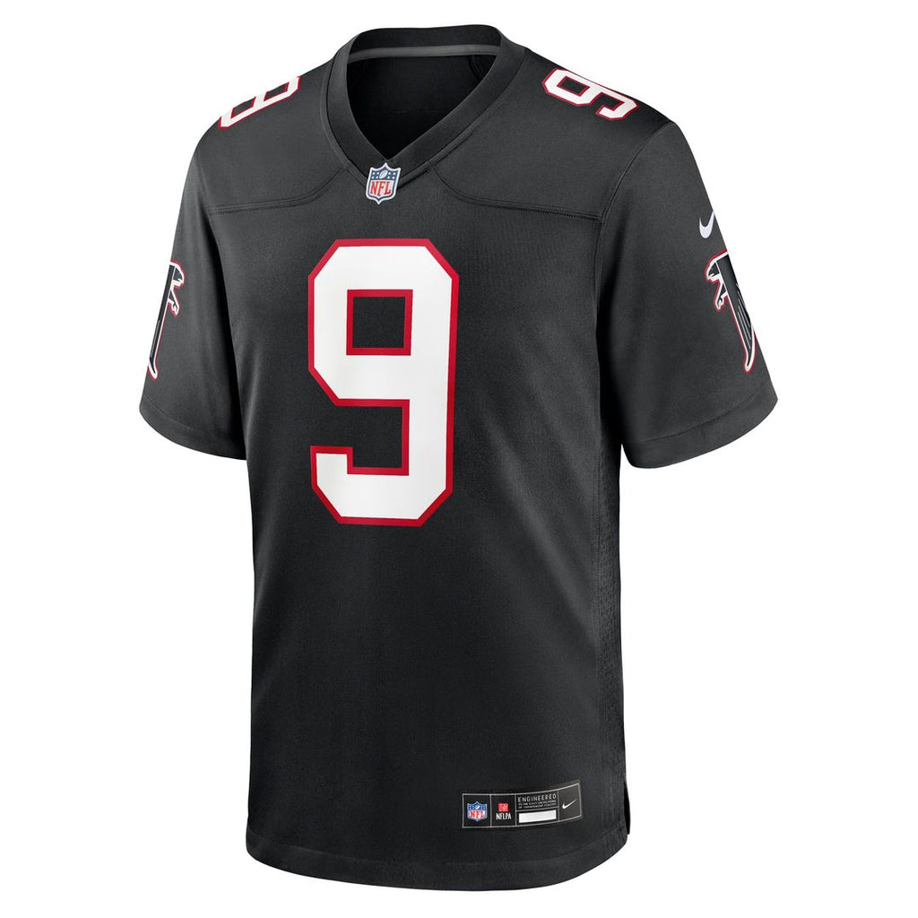 Atlanta Falcons Michael Penix Jr. Nike Black Alternate Game Jersey product image 2, provided for visual reference and