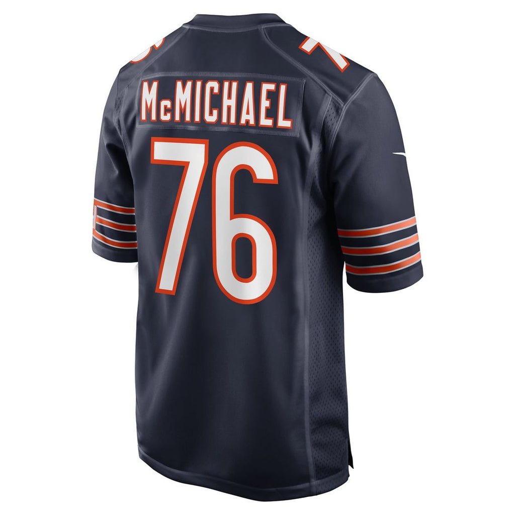 Chicago Bears Steve McMichael Nike Navy Retired Player Game Jersey product image 3, provided for visual reference and
