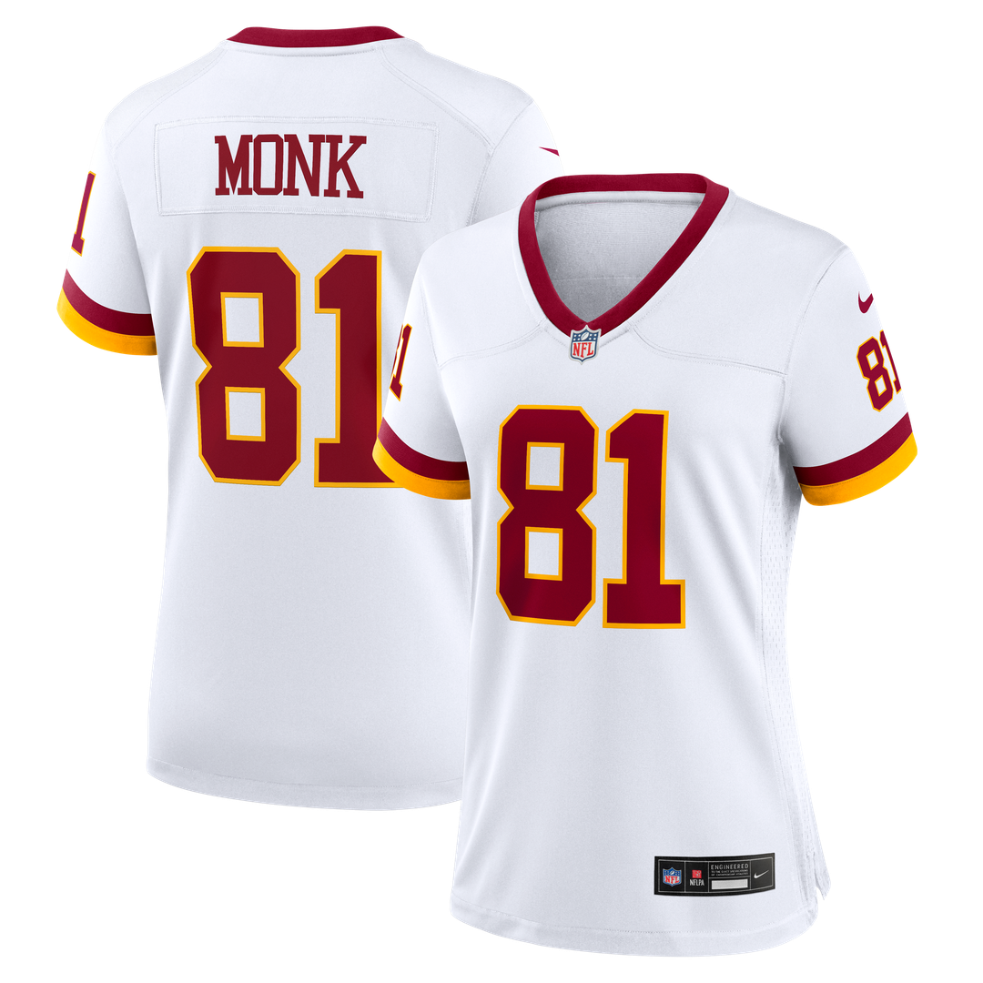 Washington Commanders Art Monk Nike White Alternate 2 Super Bowl Era Game Jersey for Women product image 1, provided for