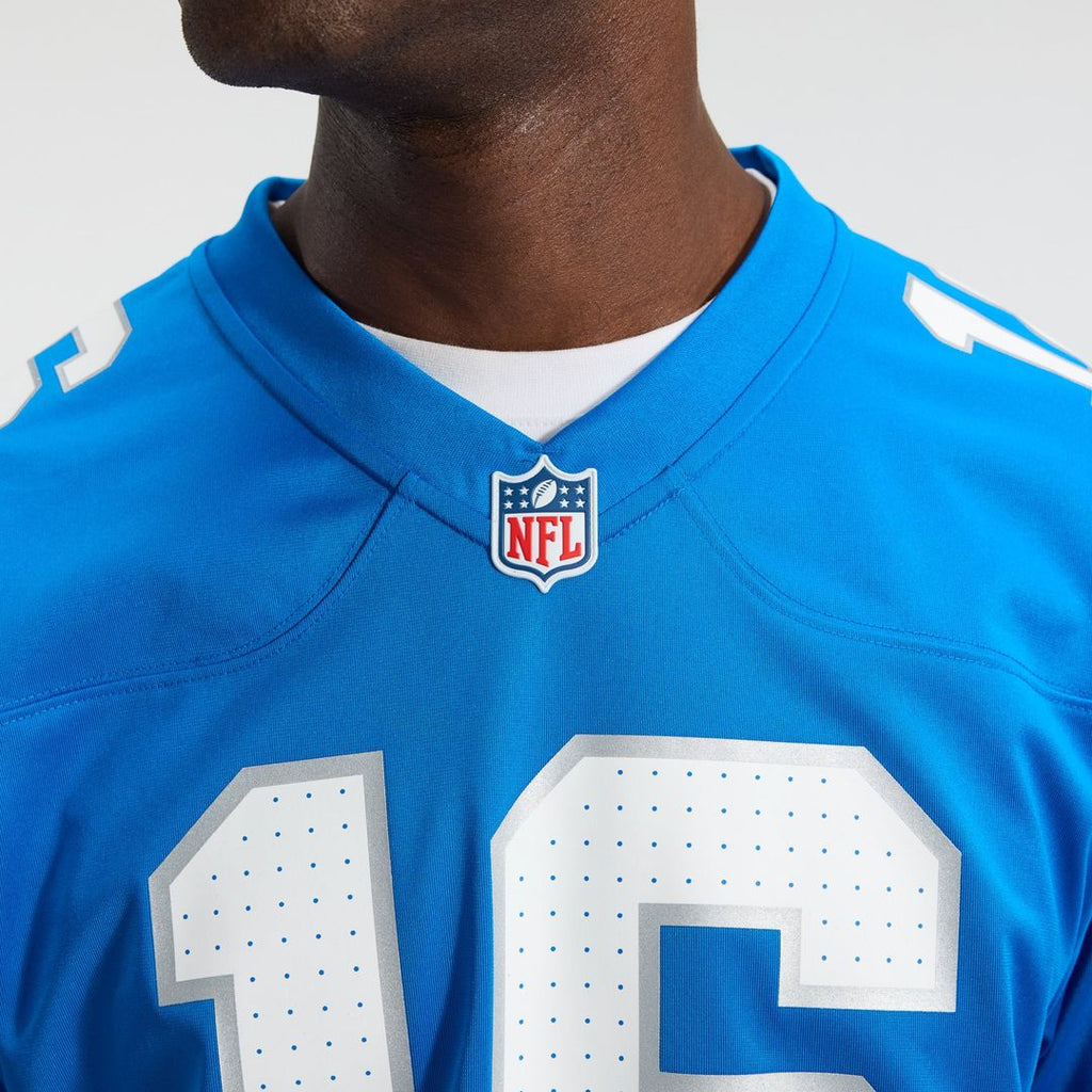 Detroit Lions Jared Goff Nike Blue Game Jersey product image 22, provided for visual reference and product detail review