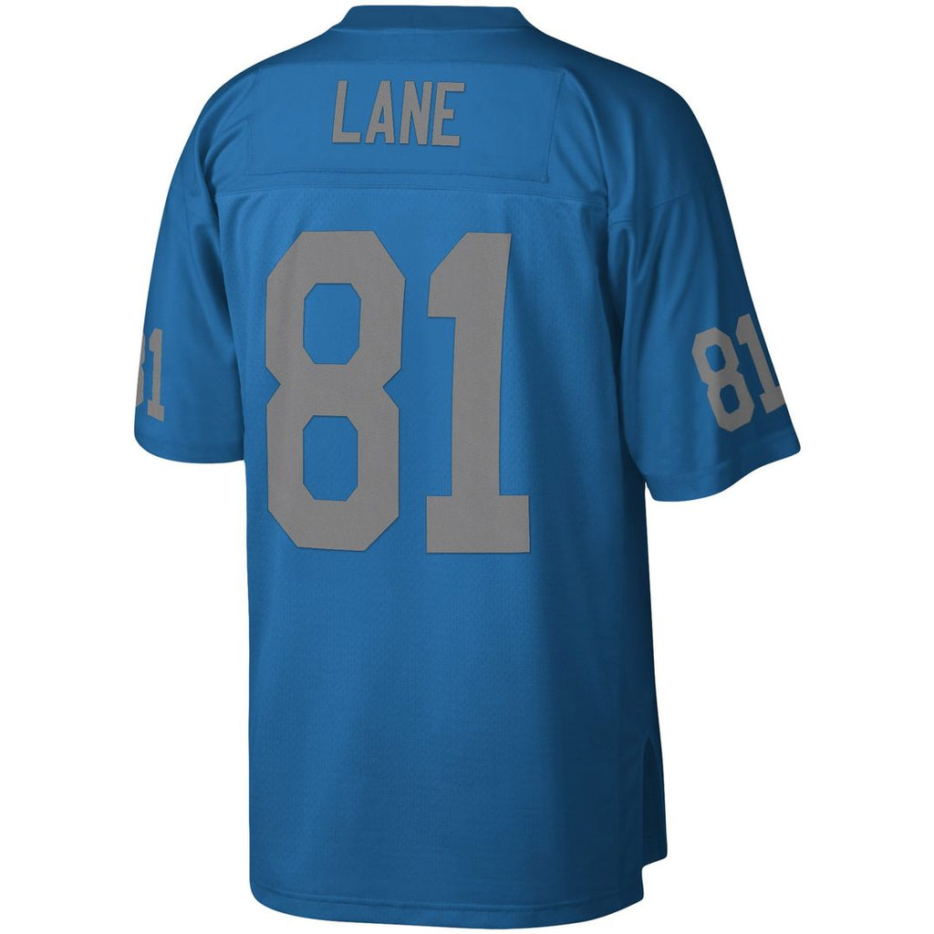 Detroit Lions Richard Lane Mitchell & Ness Blue Legacy Replica Jersey product image 3, provided for visual reference and