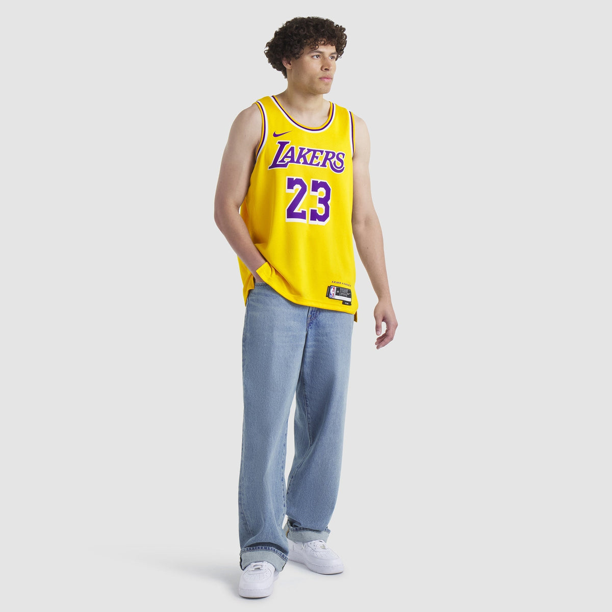 Los Angeles Lakers Nike Icon Swingman Jersey - Lebron James product image 7
