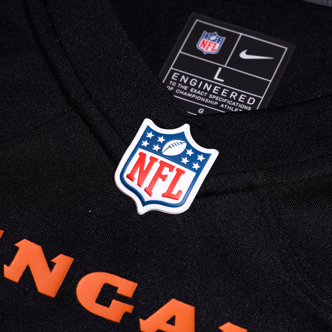 Cincinnati Bengals Lemar Parrish Nike Black Team Retired Game Jersey product image 6, provided for visual reference and