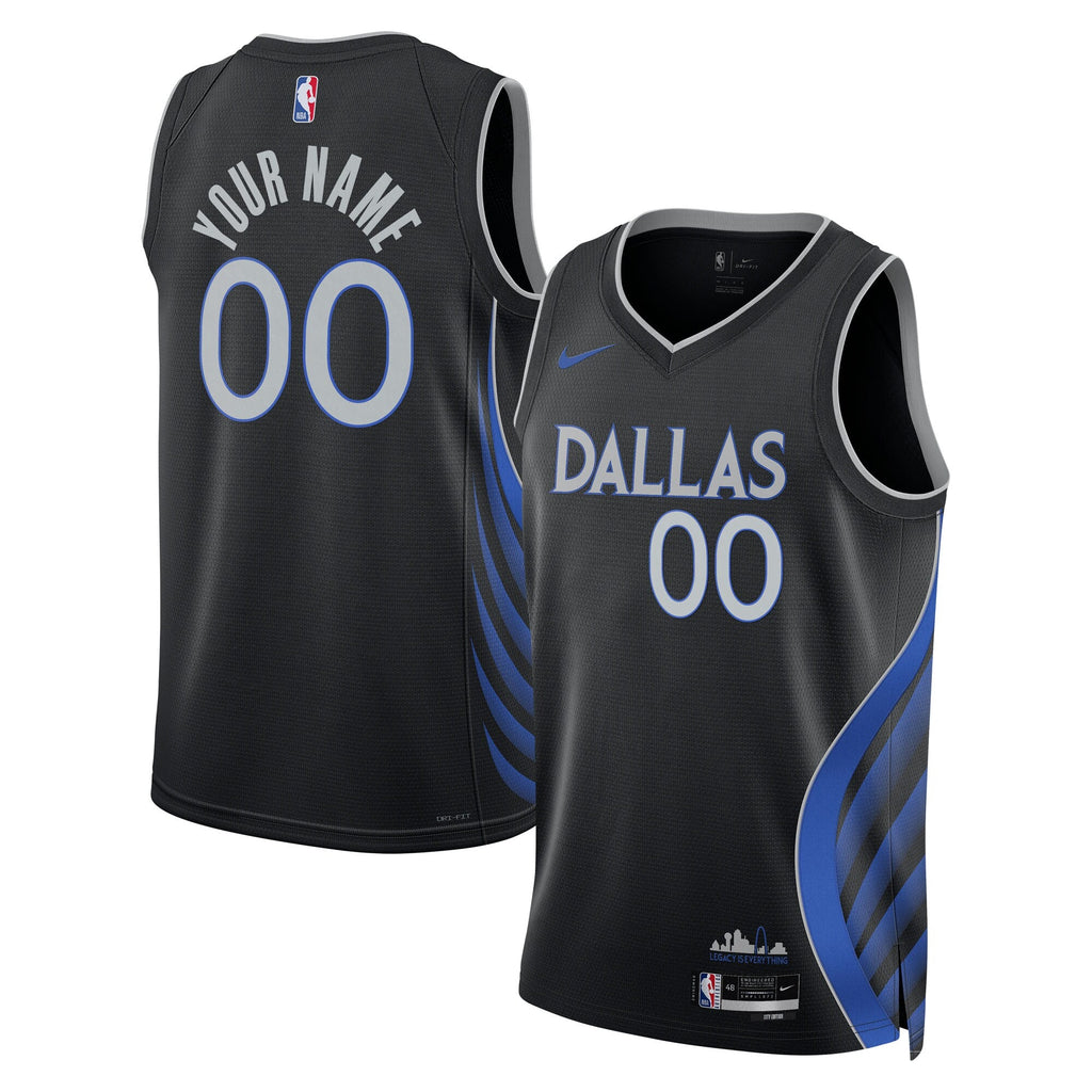 Nike Dallas Mavericks 2025/26 City Edition Swingman Jersey - Custom - Unisex product image 2, provided for visual reference