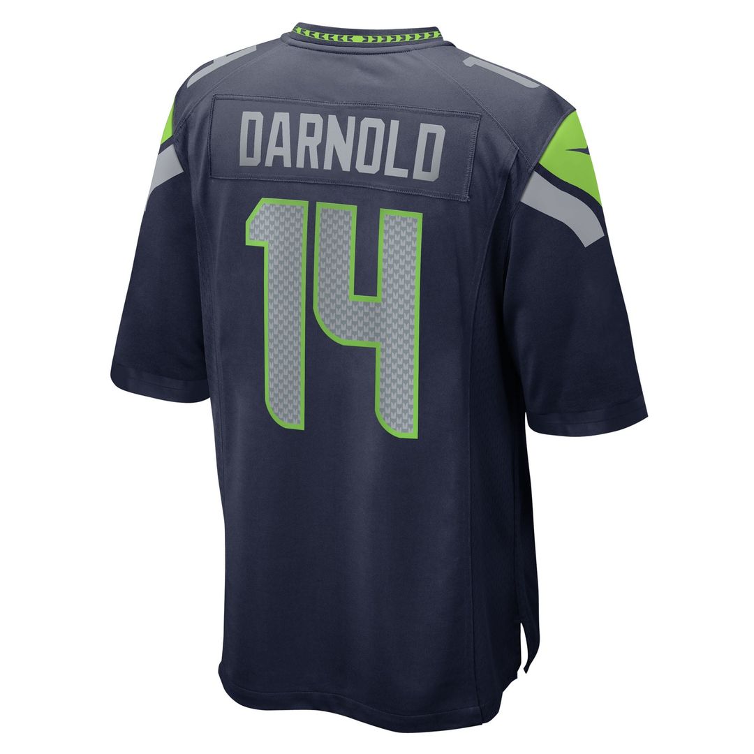 Seattle Seahawks Sam Darnold Nike White Game Jersey product image 9, provided for visual reference and product detail review