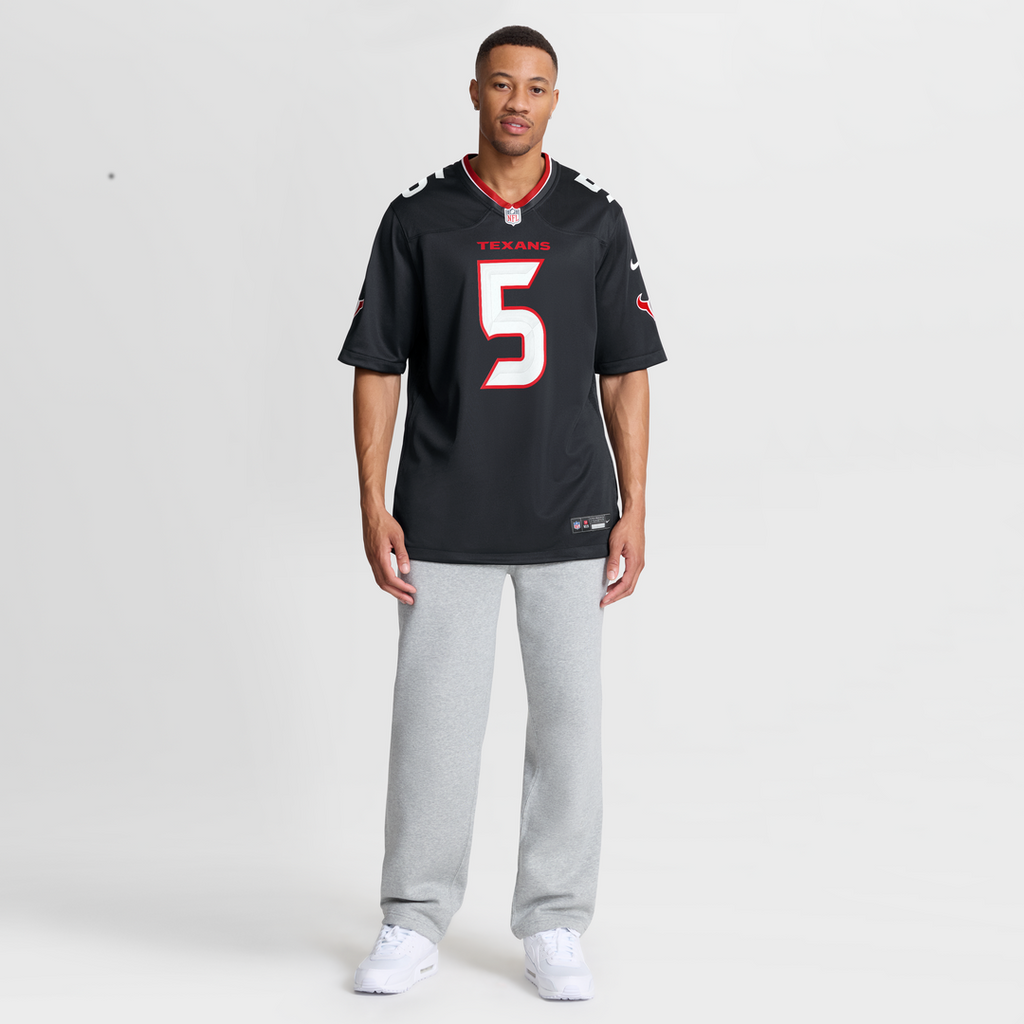 Houston Texans Jalen Pitre Nike Navy Game Jersey product image 15, provided for visual reference and product detail review