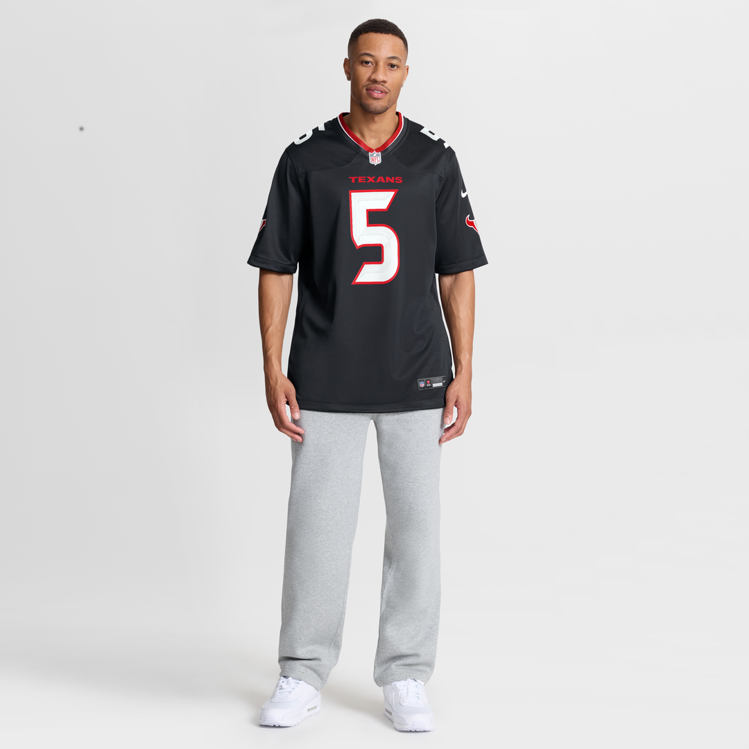 Houston Texans Jalen Pitre Nike Navy Game Jersey product image 15, provided for visual reference and product detail review