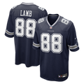 Dallas Cowboys CeeDee Lamb Nike Navy Game Jersey product image 1, provided for visual reference and product detail review