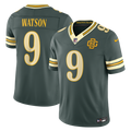 Green Bay Packers Christian Watson Nike Green 2026 Rivalries Collection Stitched Limited Jersey product image 1, provided