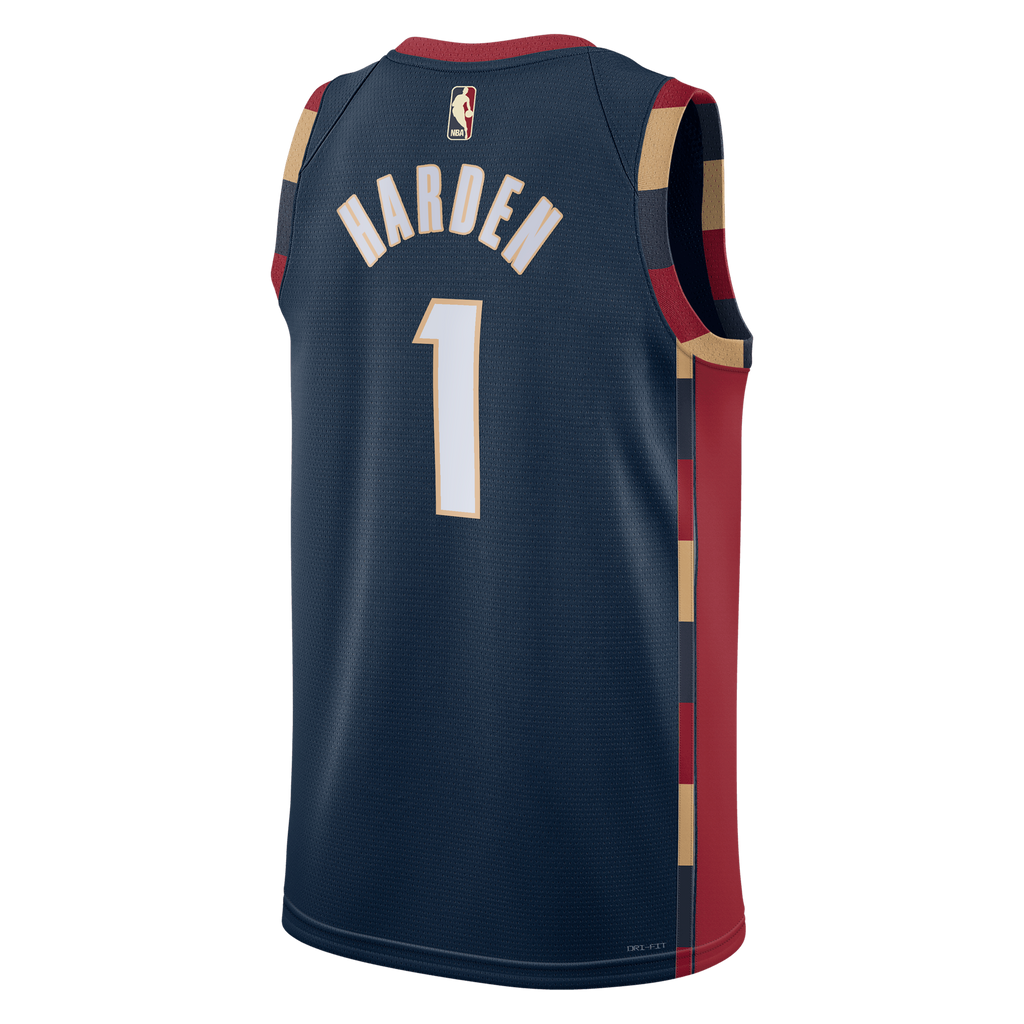 Cleveland Cavaliers Nike Classic Edition Swingman Jersey - Navy - James Harden - Unisex product image 4, provided for visual